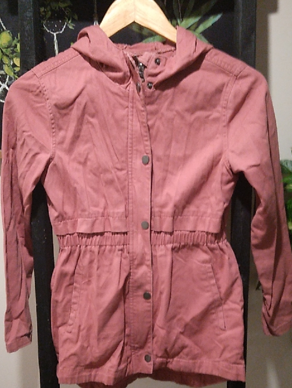 Girls C&C California Hooded Drawstring Jacket
